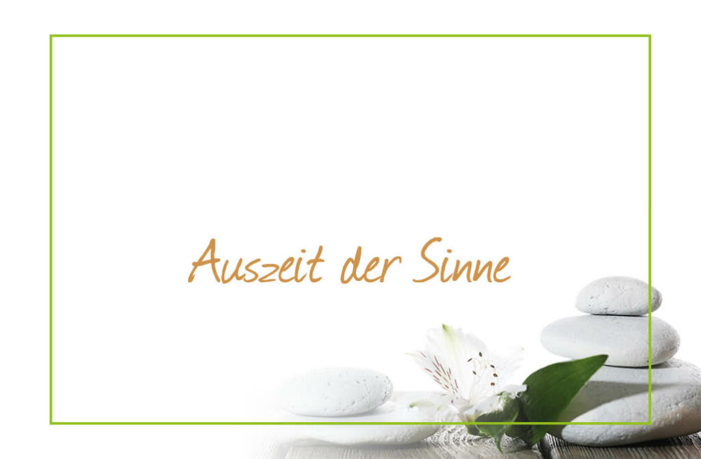Auszeit der sinne